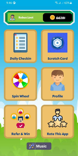 Android application Robux Loot screenshort