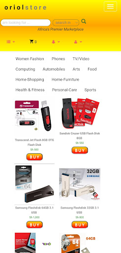 Oriol Store Screen 2