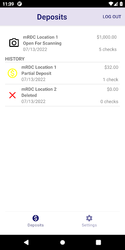 WPB Remote Deposit Screen 2