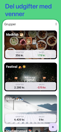 Android application Divvy screenshort