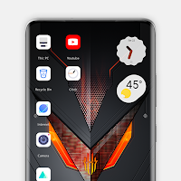 Red magic 7 theme for Launcher