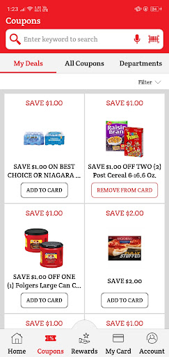 Goods Cash Saver Screen 2