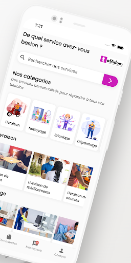 TafAdom - Service à domicile Screen 2
