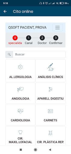 MIPS Centres Mèdics Screen 2
