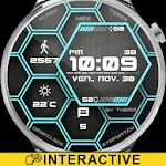 Cover Image of Télécharger Hex Watch Face & Clock Widget  APK