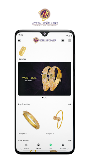 Android application Hitesh Jewellers screenshort