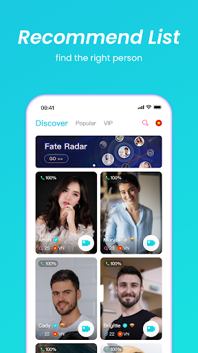 Android application Coochat screenshort