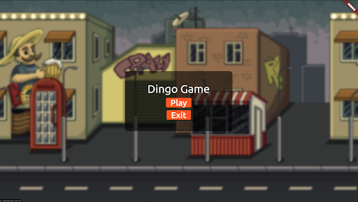 Android application Dingo Game screenshort