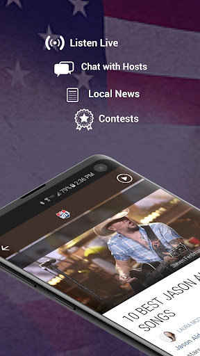 Screenshot of 103.3 US Country (KUSB)