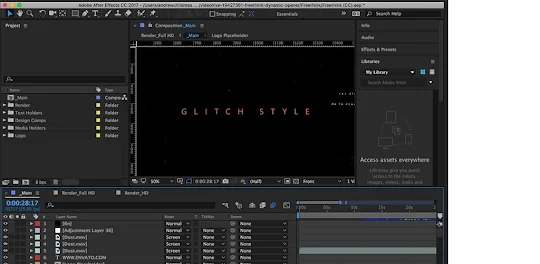 After Effects Video Editor