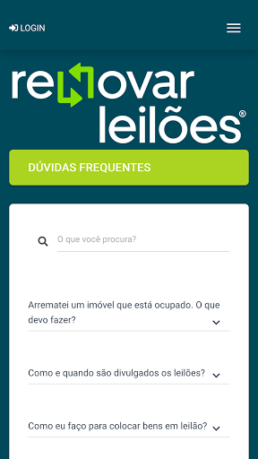 Renovar Leilões Screen 3