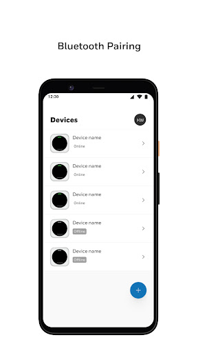 Android application Transmission Risk Air Monitor screenshort