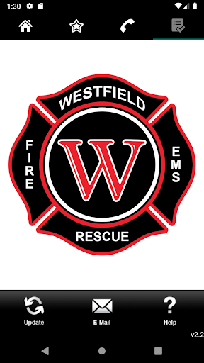 Westfield Fire Department Screen 3