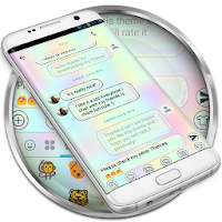 SMS Messages Holographic Theme
