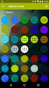 Iride UI is Dark - Icon Pack Screenshot