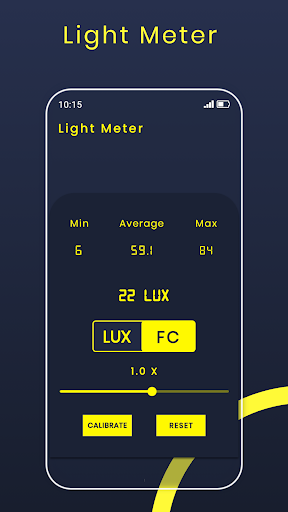 Illuminance Lux FC Meter Screen 3