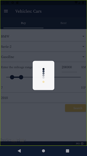 Predict-my price Screen 3