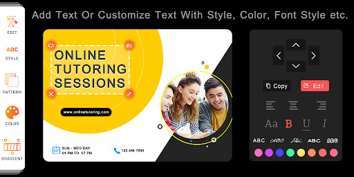 Flyer Poster Creator & Editor Screen 2