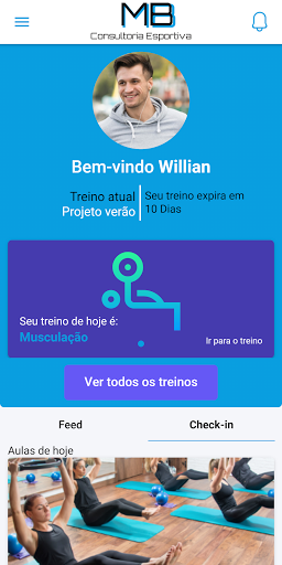 Android application MB Consultoria Esportiva screenshort