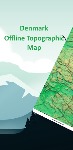 Android application Denmark Offline Topo Map screenshort