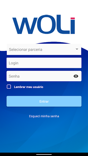 Android application Woli Cursos screenshort