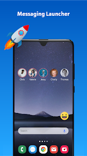 Messenger Home – SMS Launcher 5