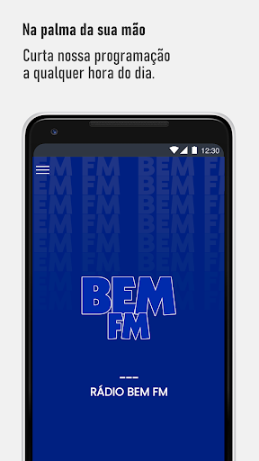 Android application Rádio Bem FM screenshort
