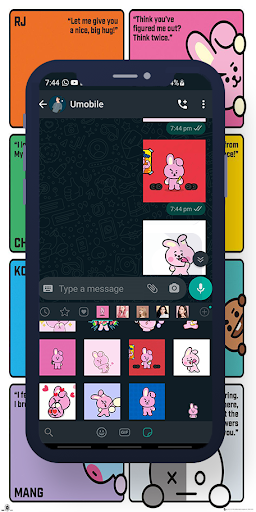 Cooky BT21 Animated WASticker