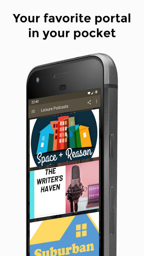 Android application Leisure Podcasts screenshort