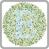 colour blind test icon