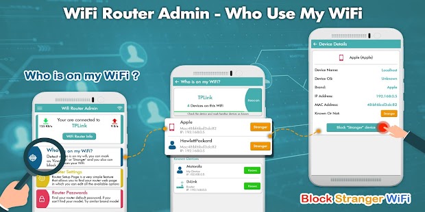 WiFi Router Admin - Who Use My WiFi Screenshot