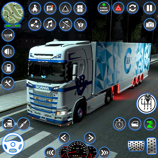 City Truck Driving Truck Games