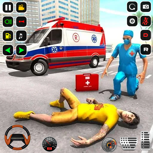 Police Rescue Ambulance Games  Icon