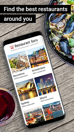 Android application Restaurant Guru screenshort