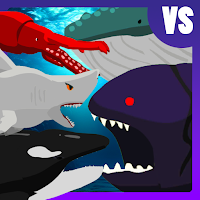 Shark Fights Sea Creatures