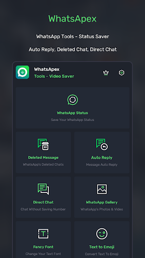WhatsApex Tools - Video Saver Screenshot 1 - AppWisp.com