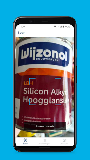 Mooij Verf scan app Screen 2