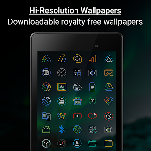 Outline Icons - Icon Pack Screenshot