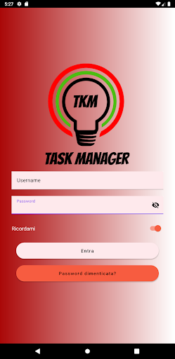 Android application TKMAPP - Task Manager screenshort