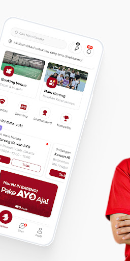 AYO: Super Sport Community App Screen 2