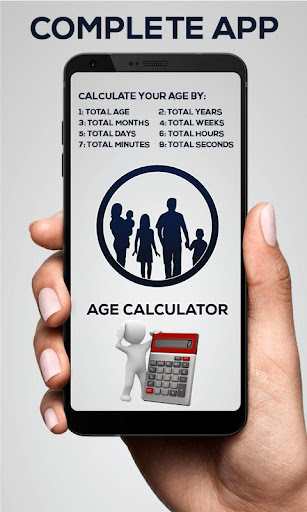 Android application Age Calculator Offline App screenshort