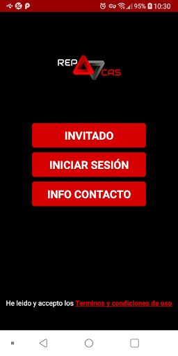 Android application RepCas screenshort