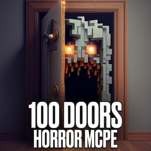 Mod 100 Doors for Horror MCPE logo