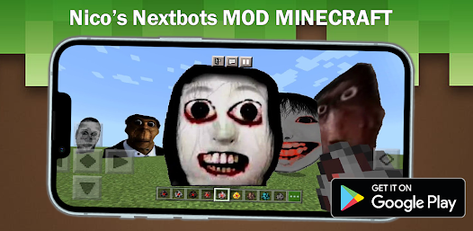 nn_poolrooms nextbots  nico's nextbots Minecraft Mod