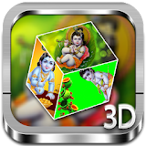 Bal Krishna 3D cube Live WP icon