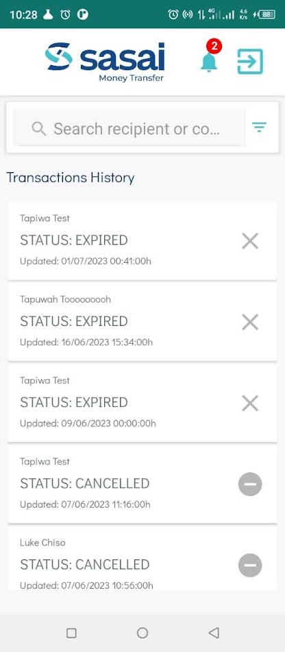 #4. Sasai Money Transfer (Android) 由: Sasai Fintech