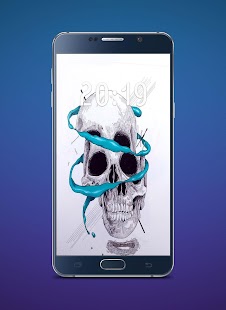 Skull Wallpaper Screenshot