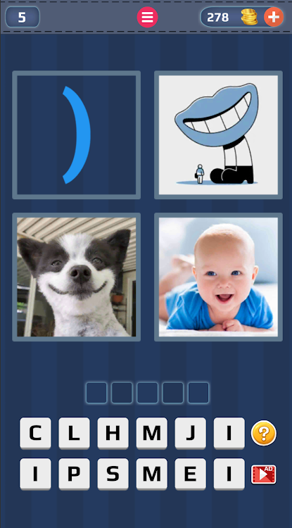 4 Pics 1 Word: Guess the Word - 47 - (Android)