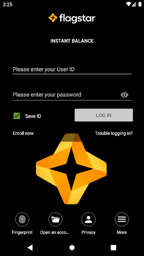 Flagstar Mobile Banking Screen 2