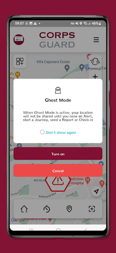 CorpsGuard Screen 3